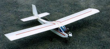 ひつじ ラジコン飛行機 テトラ・ルーキー20SR 半完成、パーツ付き