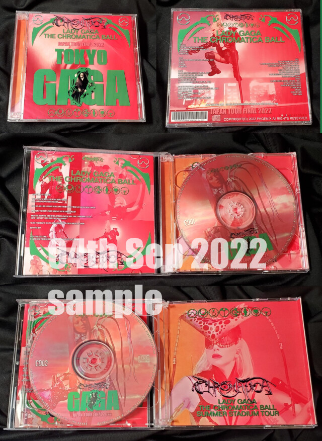 コレクターズCD レディー・ガガ 2022年日本公演最終日 9月4日 埼玉