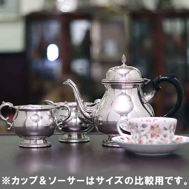 中古】Mappin&Webb(マッピン&ウェッブ) 家庭用3点ティーセット MW-282