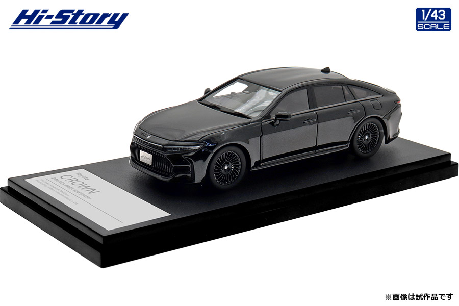 Hi-Story(ハイストーリー) 1/43 (レジン製) Toyota CROWN Z BLACK