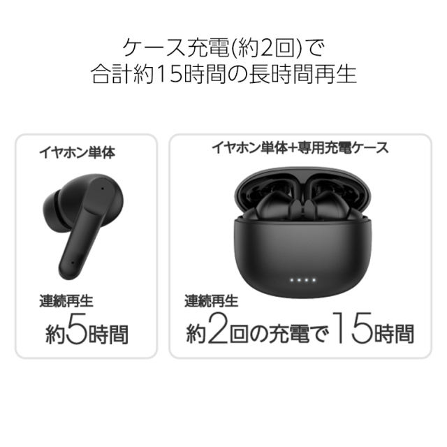 aptX対応 高音質ワイヤレスイヤホン 低遅延 Bluetooth 5.3 IPx5 防水