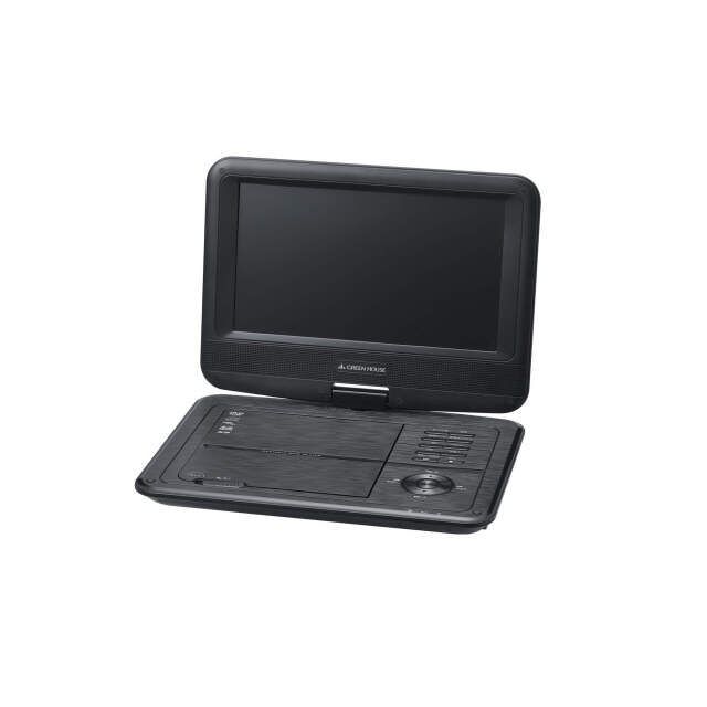 数量限定】ポータブルDVDプレーヤー 9インチ 内蔵バッテリで最大3時間