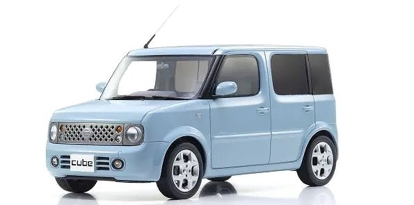 Kyosho 1/18 日産 キューブ (エアブルー) 限定 400個