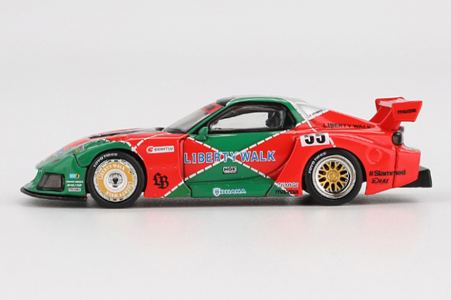 MINI GT 1/64 マツダ RX-7 LB-Super Silhouette 787B(右ハンドル
