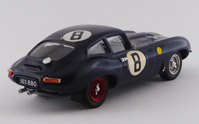 BEST MODEL 1/43 ジャガー E タイプ クーペ ル・マン24時間 1962 #8