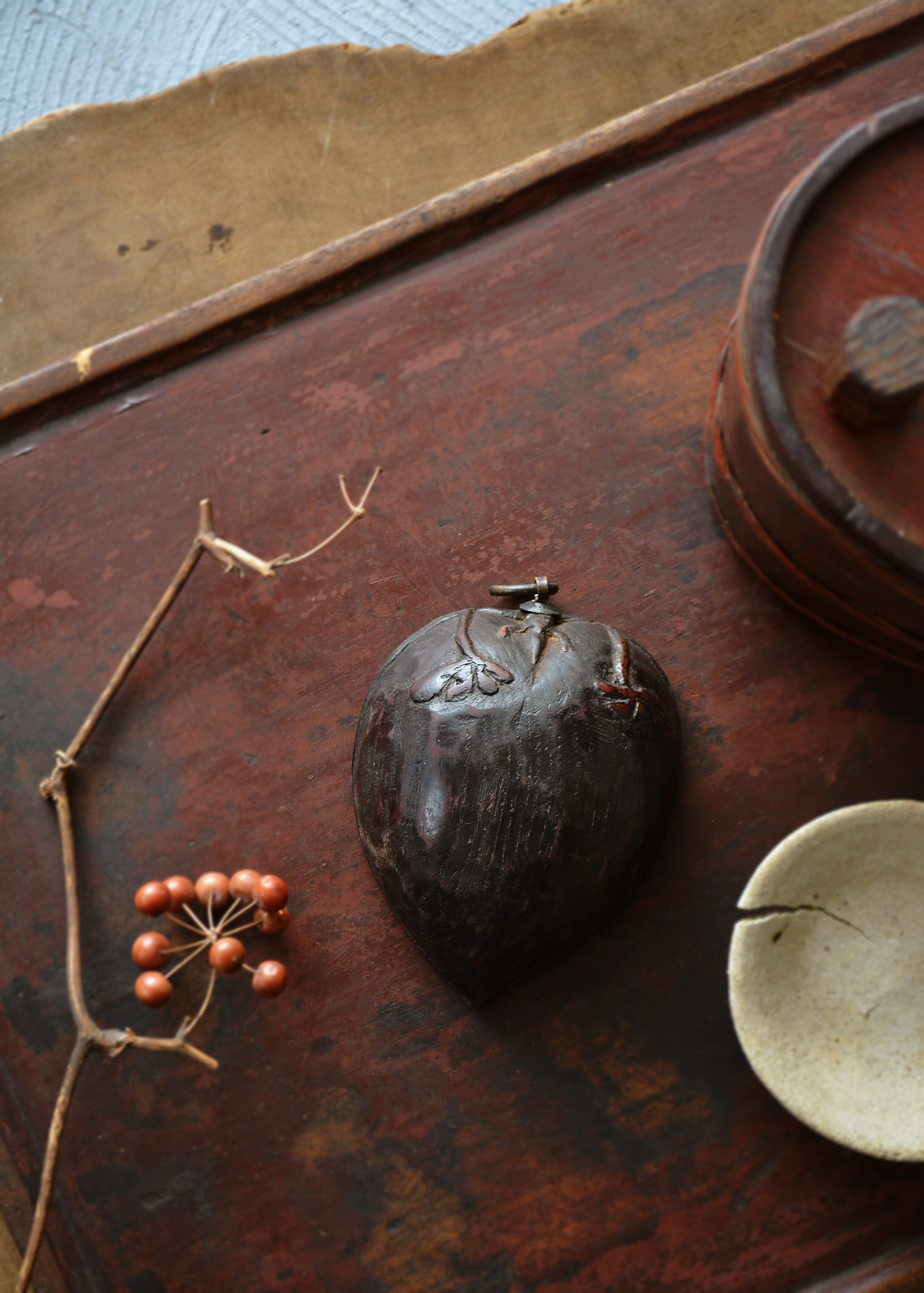 木杯 李朝木盃 酒盃 酒器 湯冷し ぐいのみ 木製酒器 Anntique Sam's