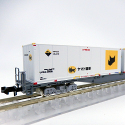 TOMIX 8756 コキ107形（新塗装・ヤマト運輸コンテナ付） railways湘南