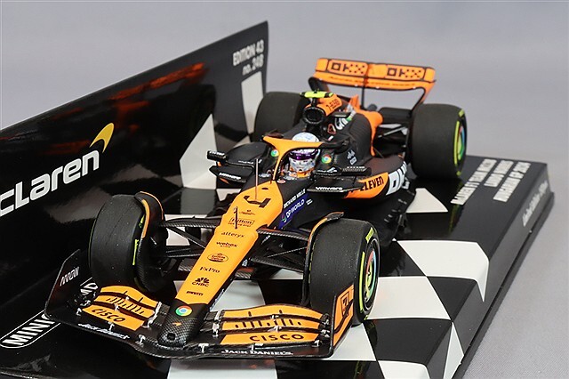 ミニチャンプス 1/43 マクラーレン F1チーム MCL38 2024 F1 ハンガリー