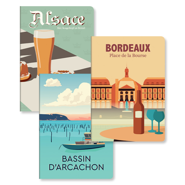 フランス 糸綴じノート A5 横罫 クオバディス・ジャパン オンライン