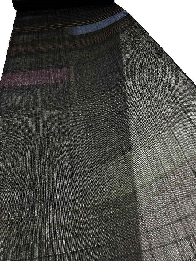 夏赤城座繰紬 希少な名品｜手仕事が詰まった伝統工芸品。｜着物