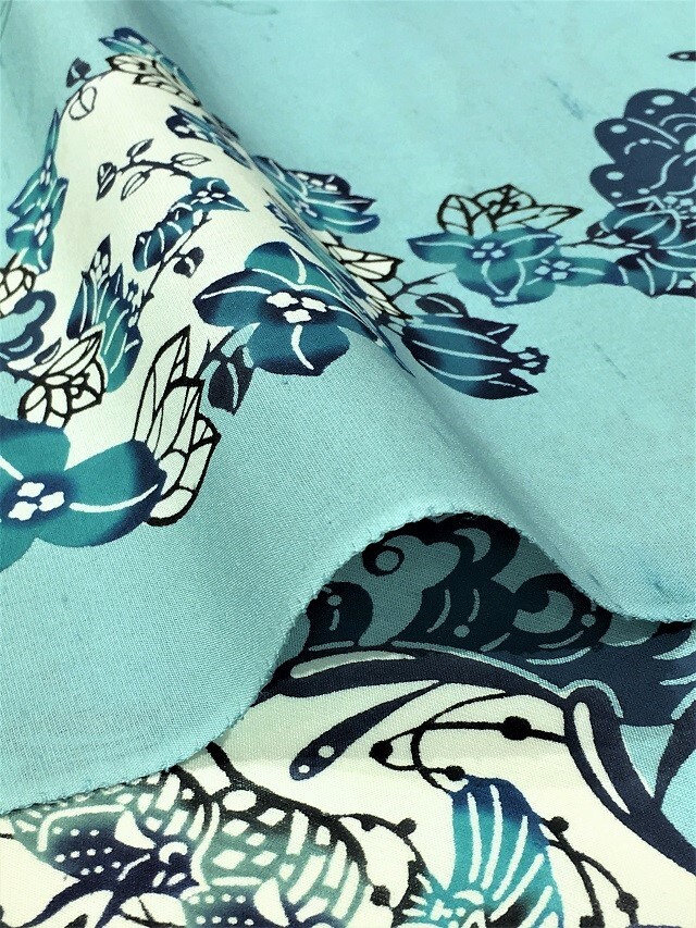 琉球紅型 単衣・夏九寸名古屋帯 夏牛首紬地 特別価格｜着物専門店