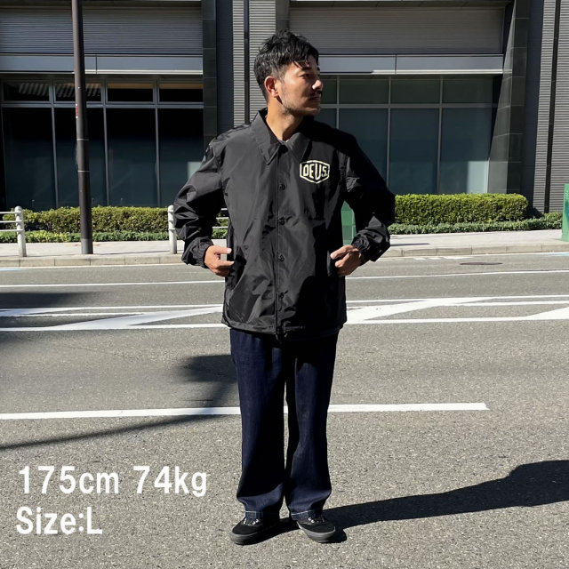 DEUS EX MACHINA ( デウス エクス マキナ ) コーチジャケット ナイロン