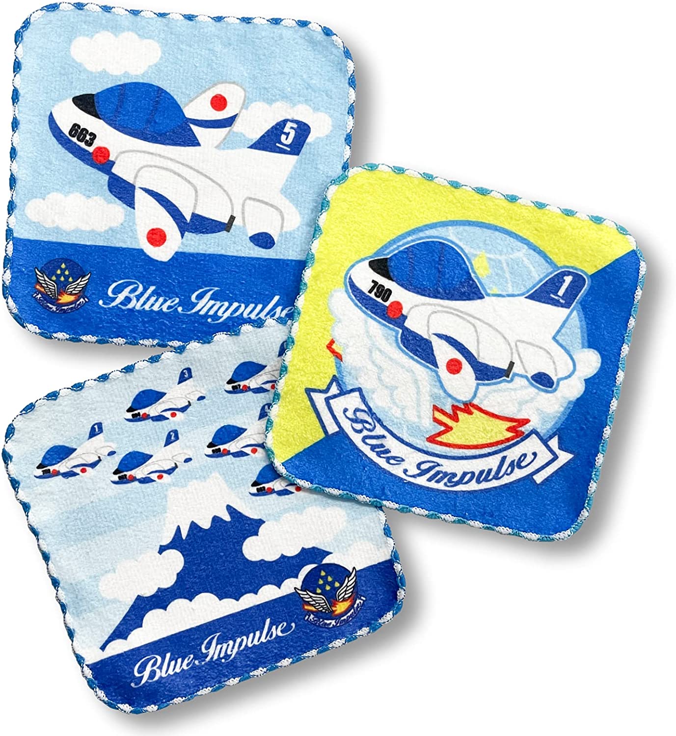 自衛隊グッズ ブルーインパルス スライドトリオセット(箸、スプーン