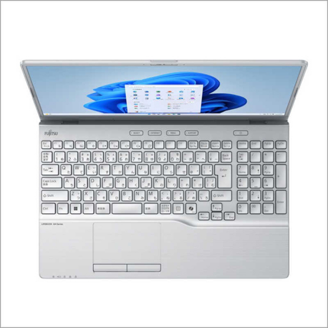 富士通 LIFEBOOK AH450/JA ノートパソコン FMVA450JSA Windows11 Home