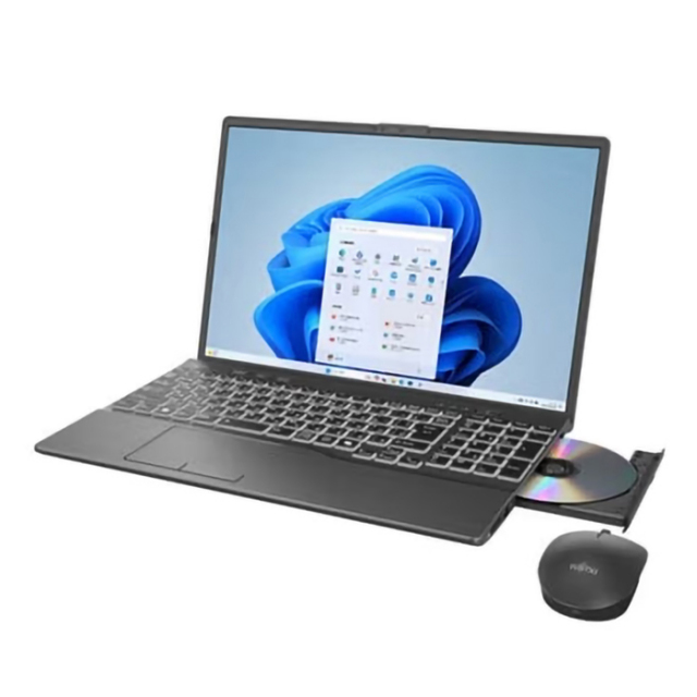 富士通 LIFEBOOK AH50/J3 ノートパソコン FMVA50J3BK Windows11 Office