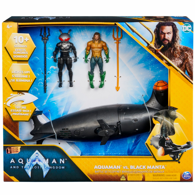 アクアマン：失われた王国 スピンマスター 4インチ アクション