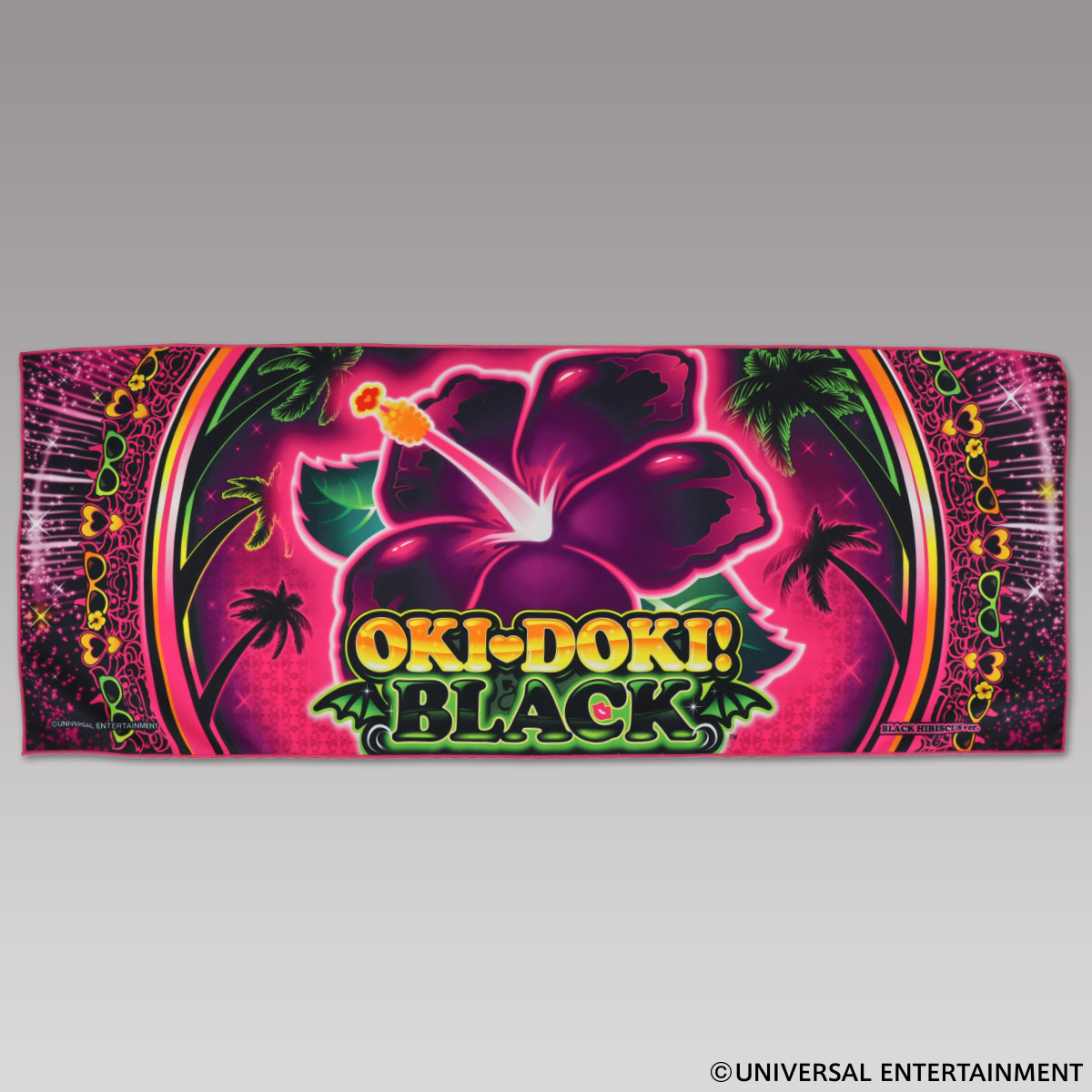 フェイスタオル】沖ドキ！BLACK | UNI-MARKET