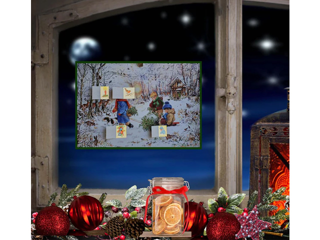 1798】アドヴェントカレンダー/No816/A4サイズ/リヒャルトセルマー