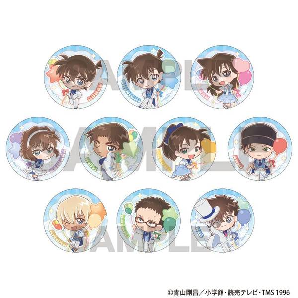 名探偵コナン 隻眼の残像 場面写トレーディングカバー付き缶バッジvol