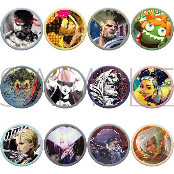 ストリートファイター6 キャラバッジコレクション／A 12個入BOX