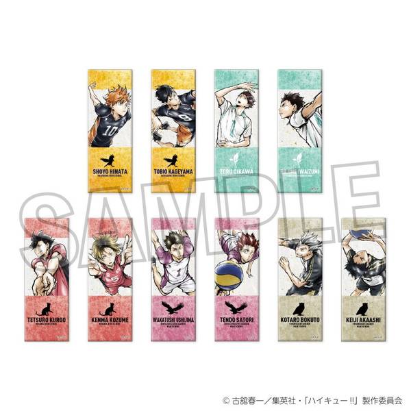 ハイキュー!! トレーディングロング缶バッジ 横断幕BOX 10個入BOX