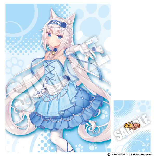ネコぱら ブラインドクリアファイル SAYORI ART WORKS Ver