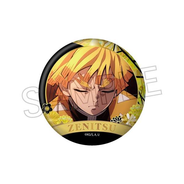 鬼滅の刃 螺鈿風シリーズ 缶バッジ Vol.4 我妻善逸 | 4571653541319