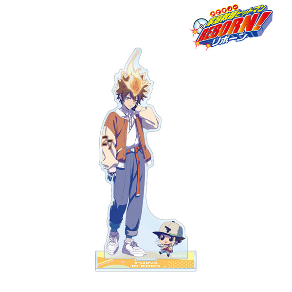 家庭教師ヒットマンREBORN!描き下ろし 沢田 綱吉&リボーン レトロ