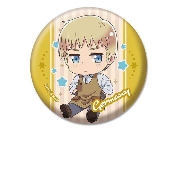 ヘタリア World☆Stars ぺたん娘缶バッジ ドイツ | 4573661601078