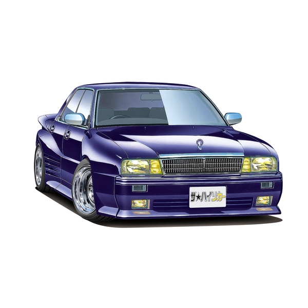 アオシマ 1/24 ザ☆ハイソカー No.4 ニッサン Y31シーマ スケール