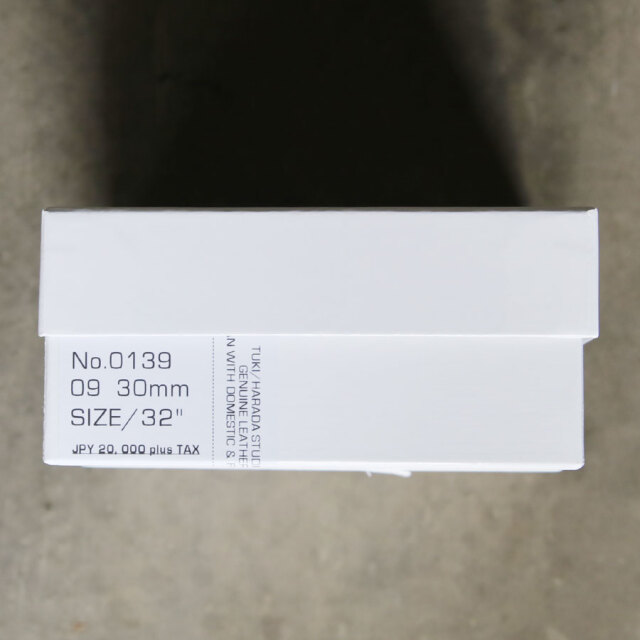 TUKI (ツキ) 0139 [Doggie Belt (30mm)] レザーベルト (BLACK) /年齢