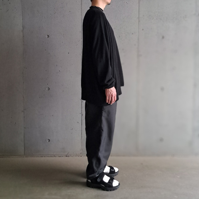 SEEALL (シーオール) [ OVERSIZED CARDIGAN ] シルク×カシミヤ