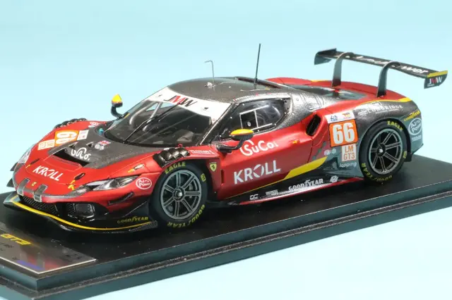 ルックスマート 1/43 フェラーリ 296 GT3 ルマン 2024 No.66 LSLM188