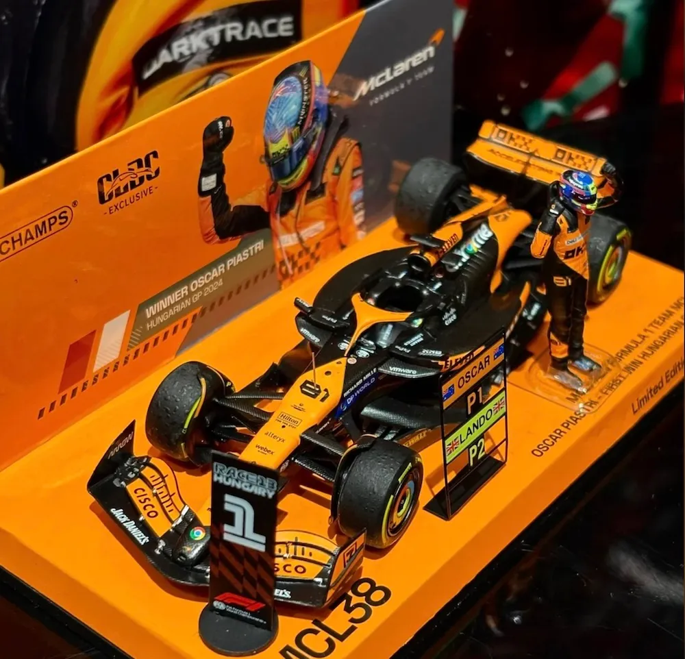 予約] CLDC特注ミニチャンプス 1/43 マクラーレン MCL38 ハンガリーGP