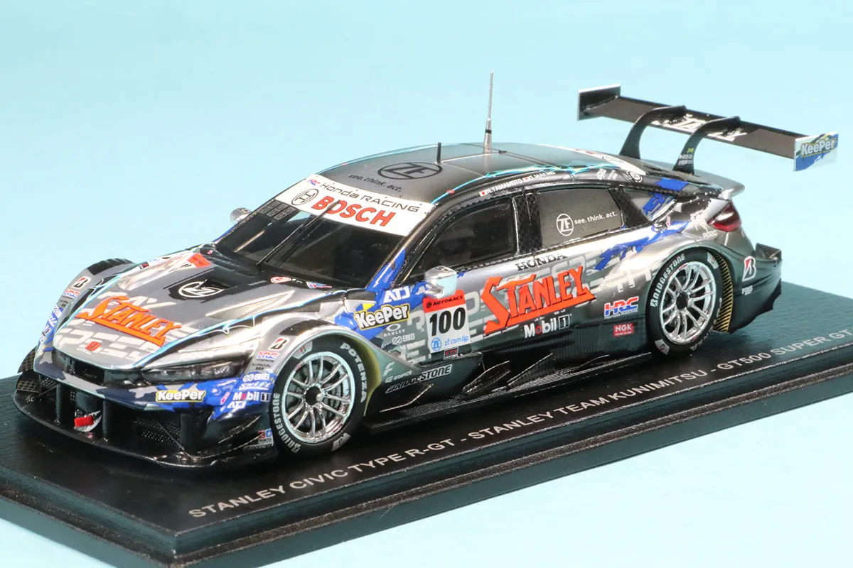 スパーク 1/43 スタンレイ ホンダ シビック タイプ R-GT No.100