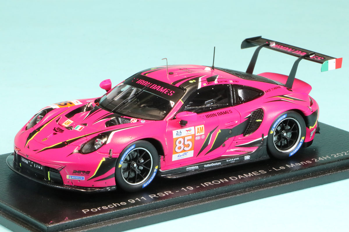 スパーク 1/43 ポルシェ 911 RSR - 19 No.85 IRON DAMES ルマン 2023