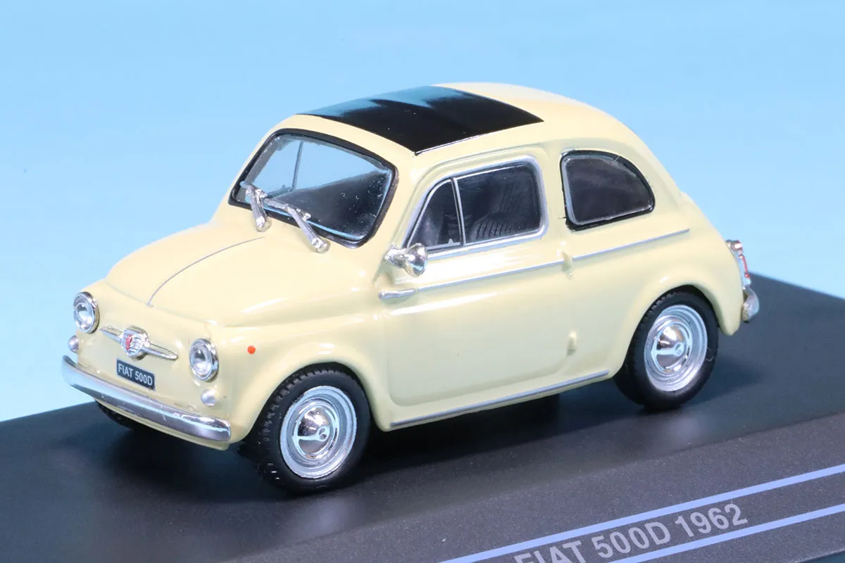 ファースト43 1/43 フィアット 500D 1962 ライトイエロー F43-180