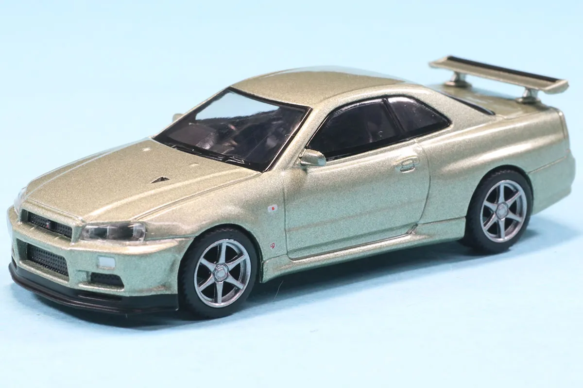 MINI-GT 1/64 ニッサン スカイライン GT-R R34 Vスペック II Nür