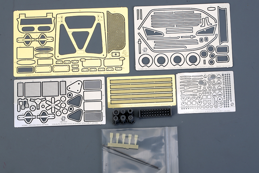ホビーデザイン 1/24 アルファロメオ ジュリア スプリント GTA