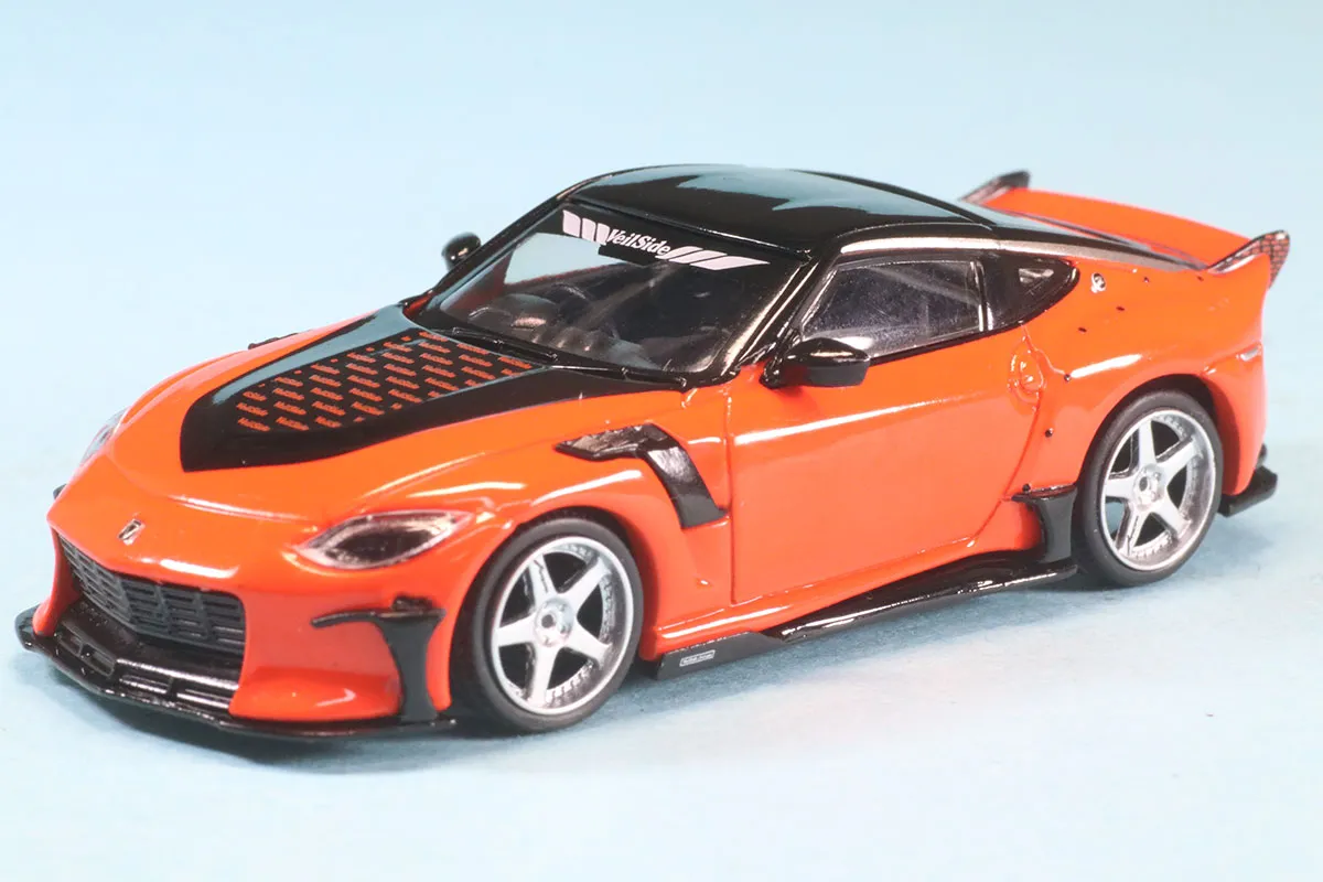 MINI-GT 1/64 ニッサン Z Veilside FFZ400 オレンジ (右ハンドル