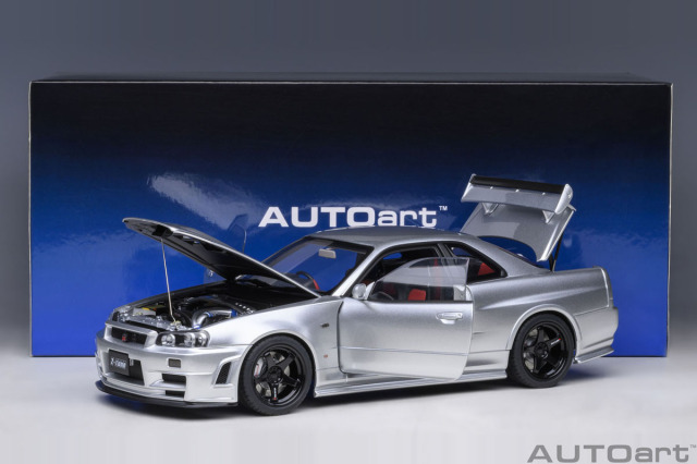 オートアート 1/18 ニッサン スカイライン ニスモ R34 GT-R Z-tune Z