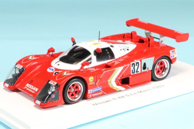 ロム独占再生産特注スパーク 1/43 ニッサン R88S CABIN ルマン 1989 No