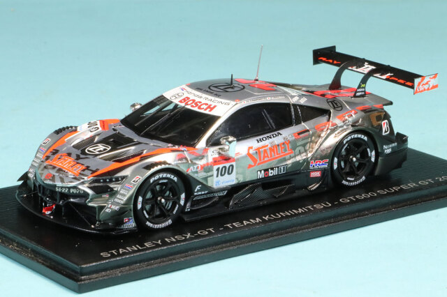 スパーク 1/43 スタンレイ ホンダ NSX-GT スーパーGT 2022 GT500 No