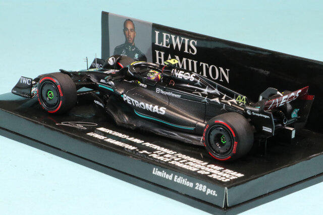 ミニチャンプス 1/43 メルセデス-AMG ペトロナス W14スペインGP 2023 L