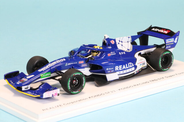スパーク 1/43 ドコモ ビジネス SF23 TRD01F スーパーフォーミュラー
