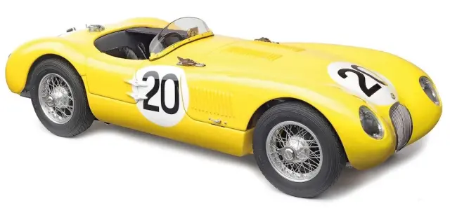 取り寄せ] CMC 1/18 ジャガー タイプ C (レッド) 現存車 クリスチャン
