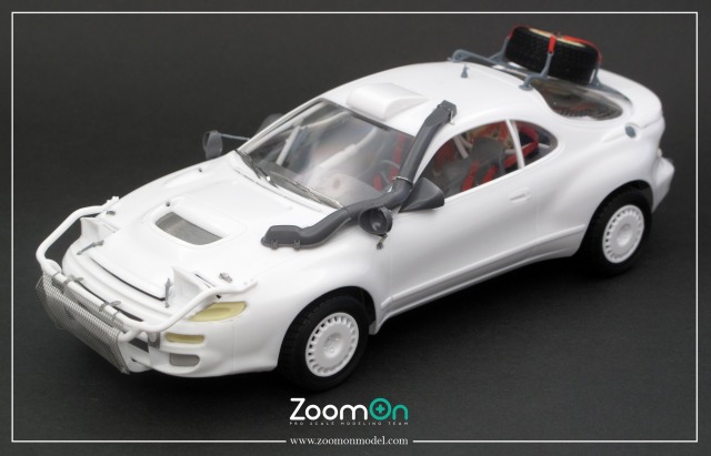 ZoomOn 1/24 トヨタ セリカ GT-four サファリラリー 1995 オプション