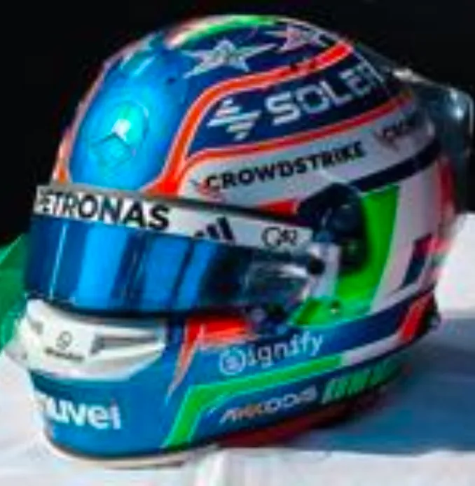 予約] スパーク 1/5 ヘルメット メルセデス AMG キミ アントネッリ