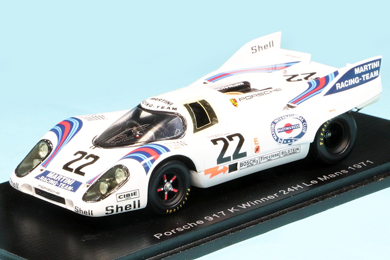 スパーク 1/43 ポルシェ 917K ルマン 24h 1971 Winner No.22 43LM71