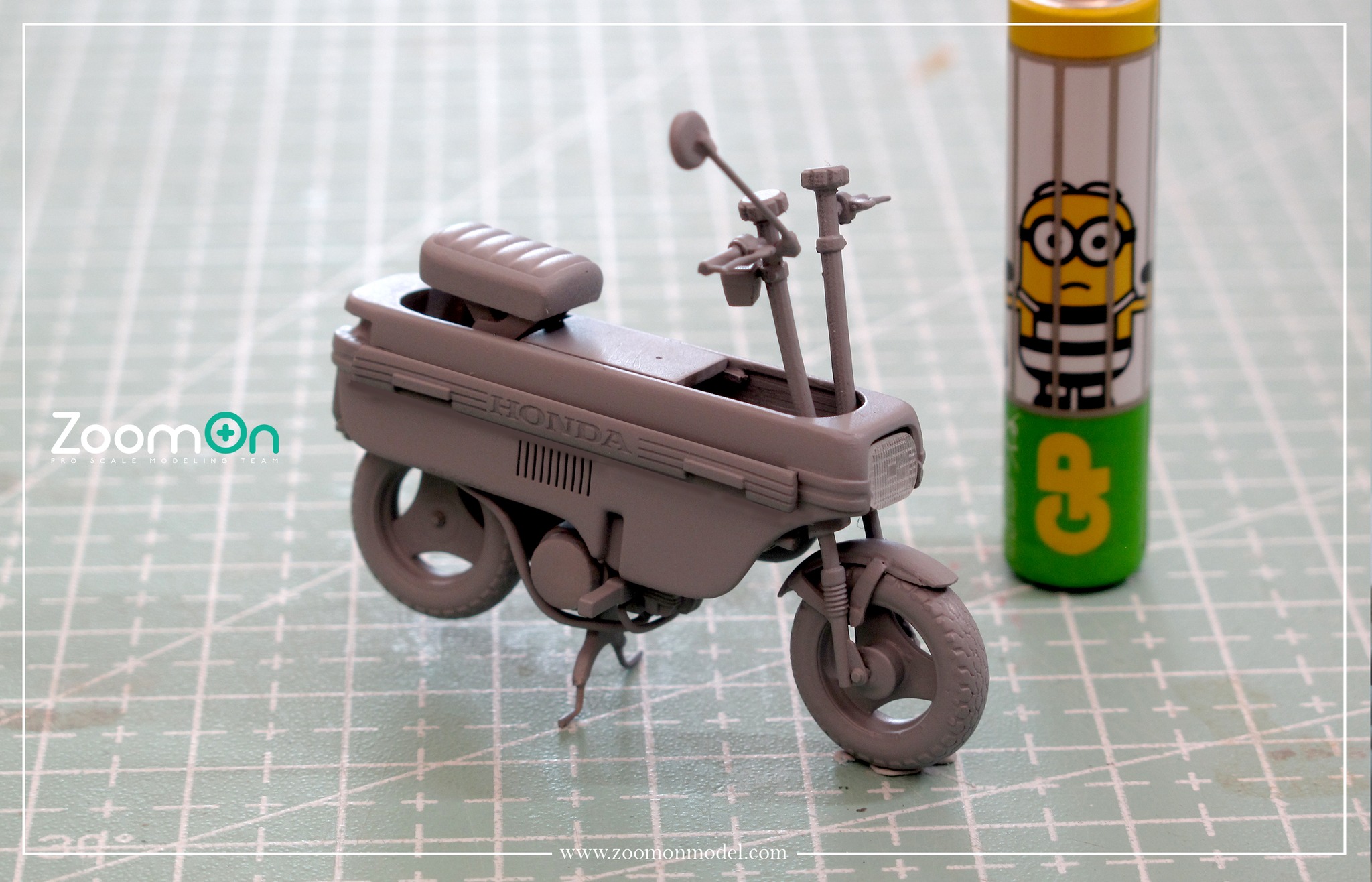 ZoomOn 1/24 フルキット 1/24 ホンダ モトコンポ Z135